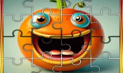 halloween pumpkin Jigsaw Game