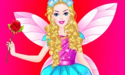 Barbie Angel Dress up