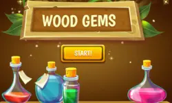 Wood Gems Bubble Shooter