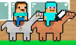 Noob vs Pro HorseCraft