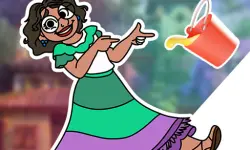 Encanto Coloring Book background