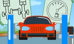 Car Parts Coloring Book