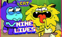 Counterfeit Cat: Nine Lives background