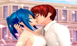 Anime High School Couple Makeover