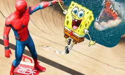 Super spongebob spiderman