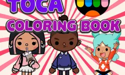 Toca Life Coloring Book