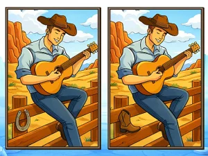 Spot The Difference Wild West image