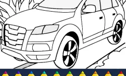 Cars Coloring Game