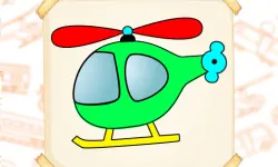 Coloring Book: Vehicles