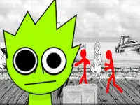 Sprunki Rage Stickman Incredibox background