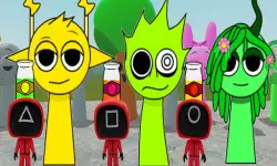 Squid Sprunki Tap Game 2