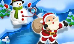 Santa SnowMan Jump