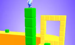 Cube Surffer - Smooth Cubes Building