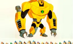Ben10 Monsters Coloring