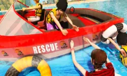 Beach Rescue Emergency Boat