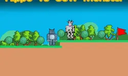 Hippo vs Cow Monster