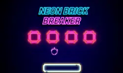 Neon Brick Breaker