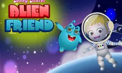 Baby Hazel Alien Friend