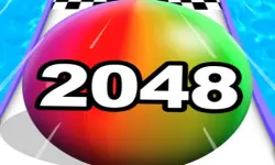 Ball Roll Color 2048