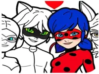 LadyBug Coloring Book With Magic Pen background