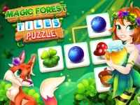 Magic Forest : Tiles puzzle background