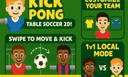 Kick Pong   Table Soccer