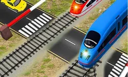 Railroad Crossing Station Sim Game 3D