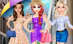 Girls Summer Fashion background