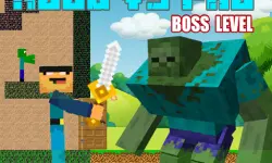 Noob vs Pro - Boss Levels