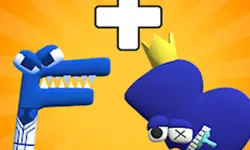 Lore Run 3d - Alphabet Merge background