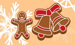 Gingerbread Man Coloring background