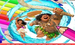 Coloring Book for Moana