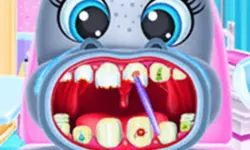 Baby Hippo Dental Care - Fun Surgery Game