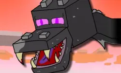 Minecraft Ender Dragon Adventure background