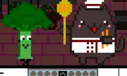 Cat Chef and Broccoli