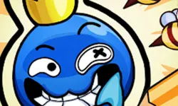 Save Rainbow: Blue monster