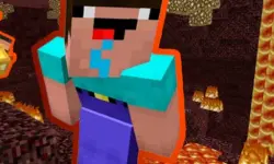 Noob Parkour : Nether background