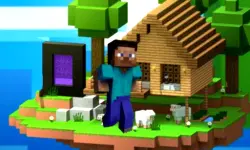 Minecraft Steve Hook Adventure