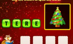 Xmas Word Puzzles background