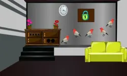 Grey Checked Room Escape