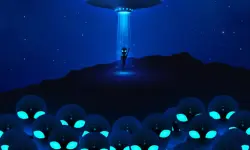 Space Aliens Match 3 background