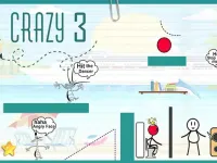 Crazy Three Puzzle background