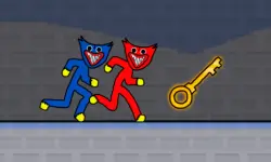 Stickman Huggy Party Duo