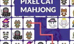 Cat Pixel Mahjong
