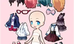 Chibi Anime Princess Doll