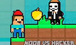 Noob vs Hacker Gold Apple