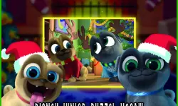 Disney Junior: Jigsaw Puzzel background