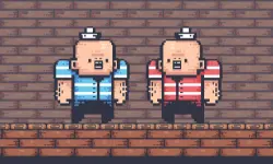 2 Player Red Blue Pirates