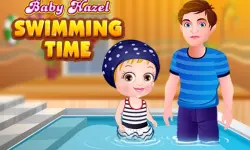 Baby Hazel Swimming Time