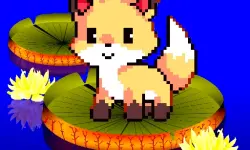 Pixel Art Coloring Book background